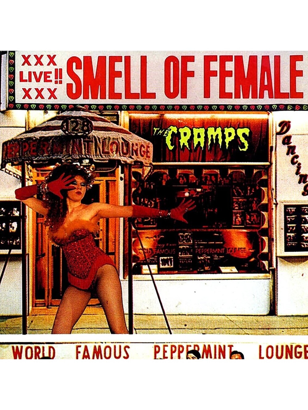 THE CRAMPS - SMELL OF FEMALE LP VINYL RECORD psychobilly horror punk